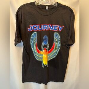 Journey Size M 2012 Black T-Shirt Pat Benatar Loverboy Concert Tee Band Merch